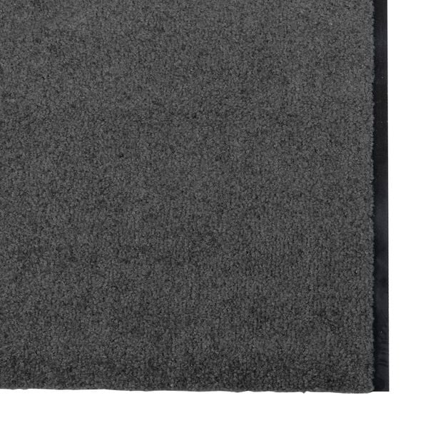 vidaXL Χαλάκι Εξώπορτας Ανθρακί και Μαύρο 120 x 400 cm