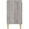 vidaXL Ντουλάπι Νιπτήρα Grey Sonoma 58 x 33 x 60 εκ. Επεξεργ. Ξύλο