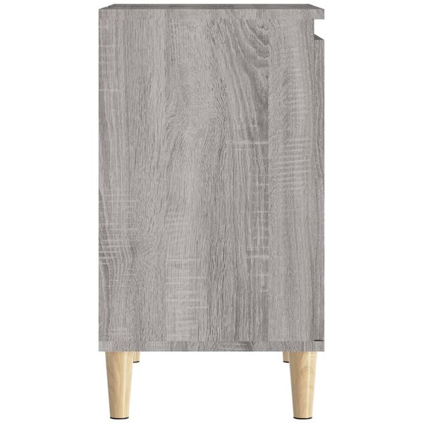 vidaXL Ντουλάπι Νιπτήρα Grey Sonoma 58 x 33 x 60 εκ. Επεξεργ. Ξύλο