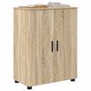 vidaXL Ντουλάπι Μπάνιου Sonoma Δρυς 60 x 35 x 80 εκ Επεξεργασμένο ξύλο