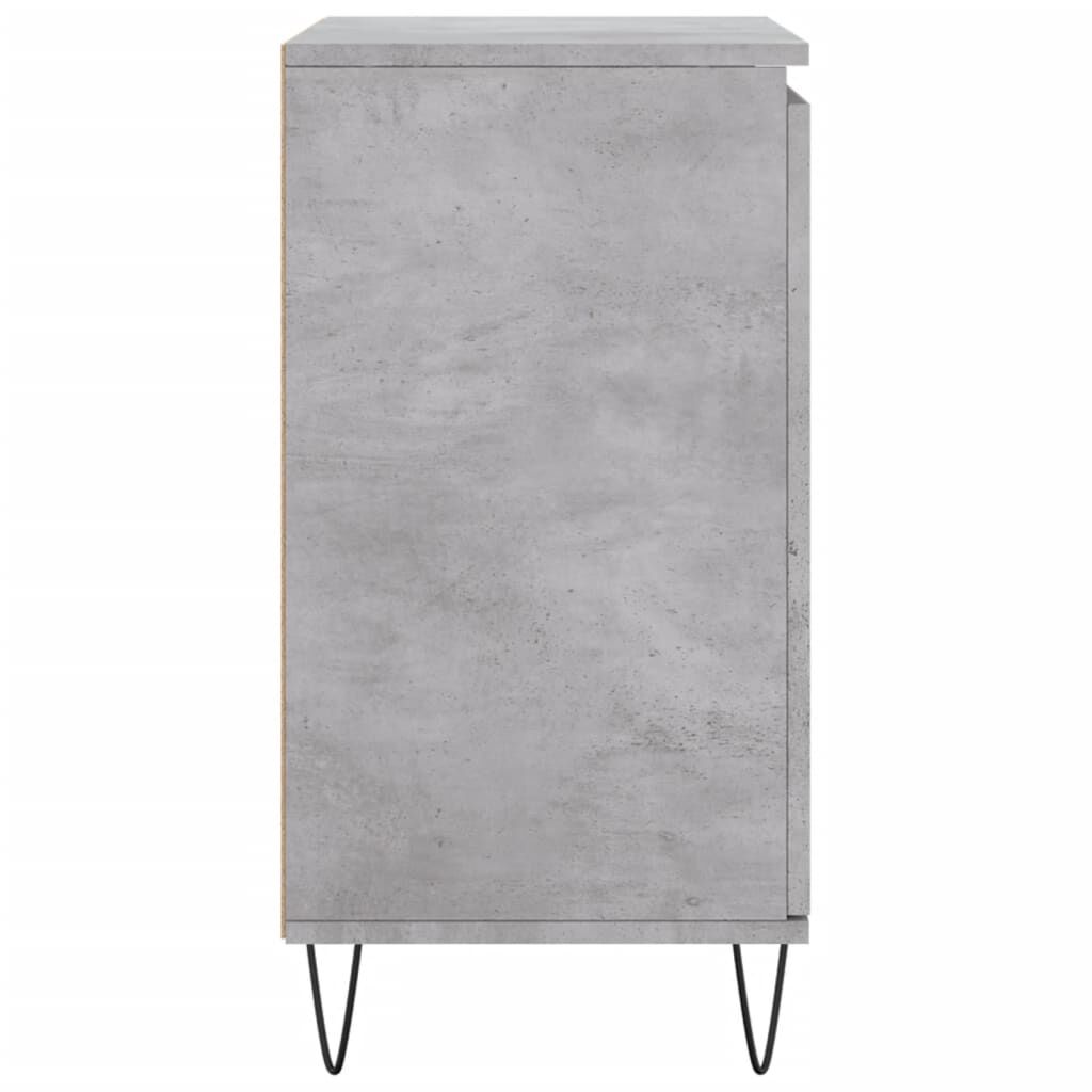 vidaXL Ντουλάπι Γκρι Σκυροδέματος 60x35x70 εκ. Επεξεργασμένο Ξύλο