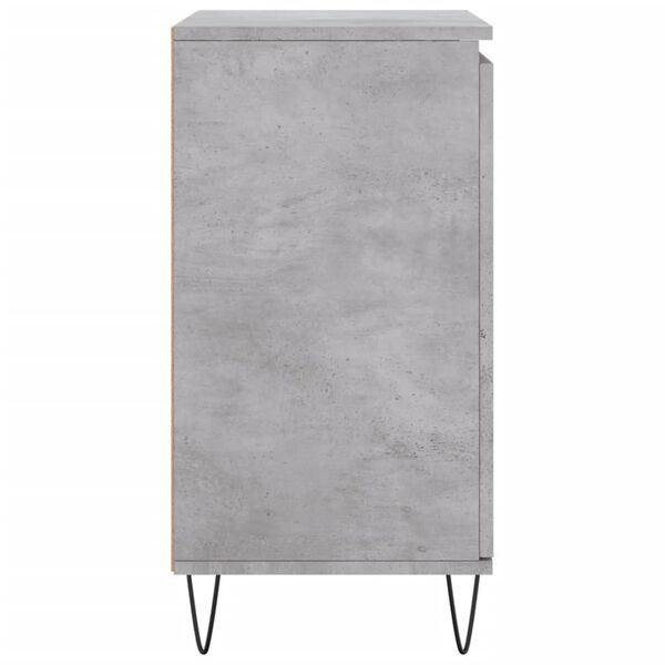 vidaXL Ντουλάπι Γκρι Σκυροδέματος 60x35x70 εκ. Επεξεργασμένο Ξύλο