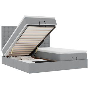 vidaXL &Omicron;&theta;&omega;&mu;&alpha;&nu;&iota;&kappa;ό &kappa;&rho;&epsilon;&beta;ά&tau;&iota; &mu;&epsilon; &sigma;&tau;&rho;ώ&mu;&alpha;&tau;&alpha; & LEDs &Alpha;&nu;&omicron;&iota;&chi;&tau;ό &gamma;&kappa;&rho;&iota; ύ&phi;&alpha;&sigma;&mu;&alpha;