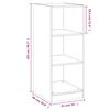 vidaXL Ντουλάπα Καπνιστή Δρυς 48x41x102 εκ. από Επεξεργασμένο Ξύλο