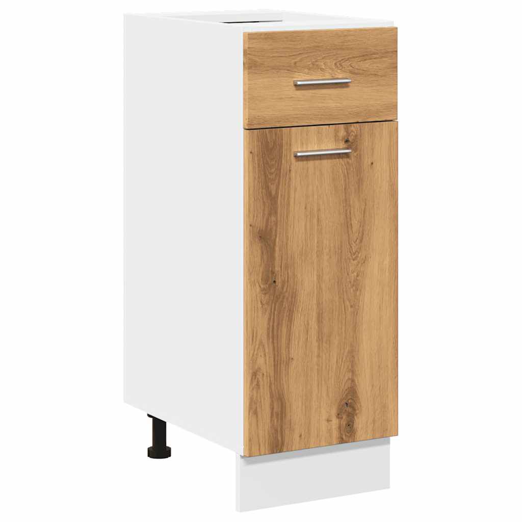 vidaXL Συρτάρι κάτω ντουλάπι Lyon Artisan Oak Κατασκευασμένο ξύλο