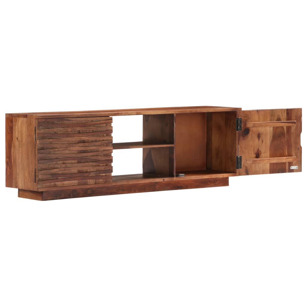 vidaXL Έπιπλο Τηλεόρασης 120 x 30 x 40 εκ. από Μασίφ Ξύλο Ακακίας