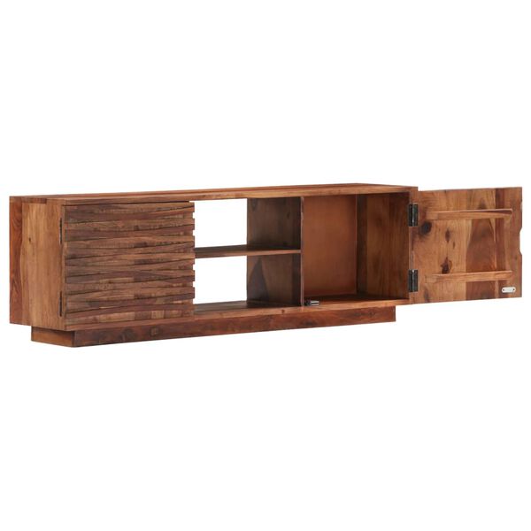 vidaXL Έπιπλο Τηλεόρασης 120 x 30 x 40 εκ. από Μασίφ Ξύλο Ακακίας