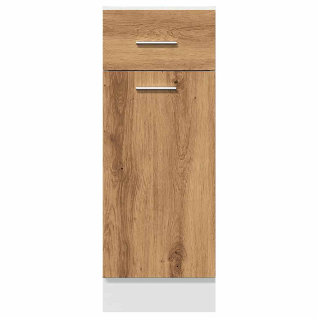 vidaXL Συρτάρι κάτω ντουλάπι Lyon Artisan Oak Κατασκευασμένο ξύλο