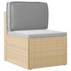 vidaXL Μαξιλάρι παλέτας για πλάτη Γκρι 60 x 40 x 12 cm Ύφασμα Oxford