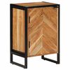 vidaXL Ντουλάπι Μπάνιου Επιτοίχιο 40x30x60 εκ. Μασίφ Ακακία/Σίδερο
