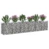 vidaXL &Alpha;&nu;&alpha;&sigma;&eta;&kappa;&omega;&mu;έ&nu;&omicron; &kappa;&rho;&epsilon;&beta;ά&tau;&iota; gabion 2 pcs &Alpha;&sigma;&eta;&mu;ί 300 x 50 x 60 &epsilon;&kappa;