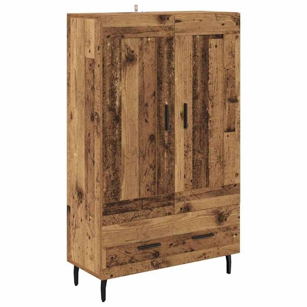 vidaXL Highboard &Pi;&alpha;&lambda;&iota;ό &Xi;ύ&lambda;&omicron; 69,5 x 31 x 115 &epsilon;&kappa;. &Epsilon;&pi;&epsilon;&xi;&epsilon;&rho;&gamma;&alpha;&sigma;&mu;έ&nu;&omicron; &xi;ύ&lambda;&omicron;
