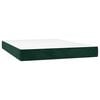 vidaXL &Kappa;&rho;&epsilon;&beta;ά&tau;&iota; Boxspring &mu;&epsilon; &Sigma;&tau;&rho;ώ&mu;&alpha; &Sigma;&kappa;&omicron;ύ&rho;&omicron; &Pi;&rho;ά&sigma;&iota;&nu;&omicron; 140x200&epsilon;&kappa;. &Beta;&epsilon;&lambda;&omicron;ύ&delta;&iota;&nu;&omicron;