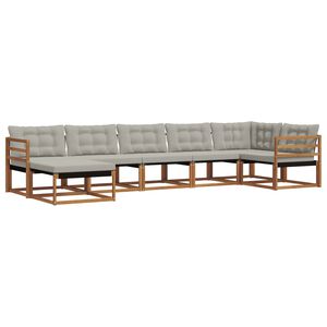 vidaXL &Sigma;&epsilon;&iota;&rho;ά &Kappa;&alpha;&nu;&alpha;&pi;έ &Epsilon;&xi;&omega;&tau;&epsilon;&rho;&iota;&kappa;&omicron;ύ 7 pcs &Phi;&upsilon;&sigma;&iota;&kappa;ό &kappa;&alpha;&iota; &Alpha;&nu;&omicron;&iota;&chi;&tau;ό &Gamma;&kappa;&rho;&iota;