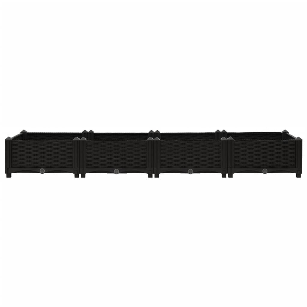 vidaXL Ζαρντινιέρα 160 x 40 x 23 εκ. από Πολυπροπυλένιο