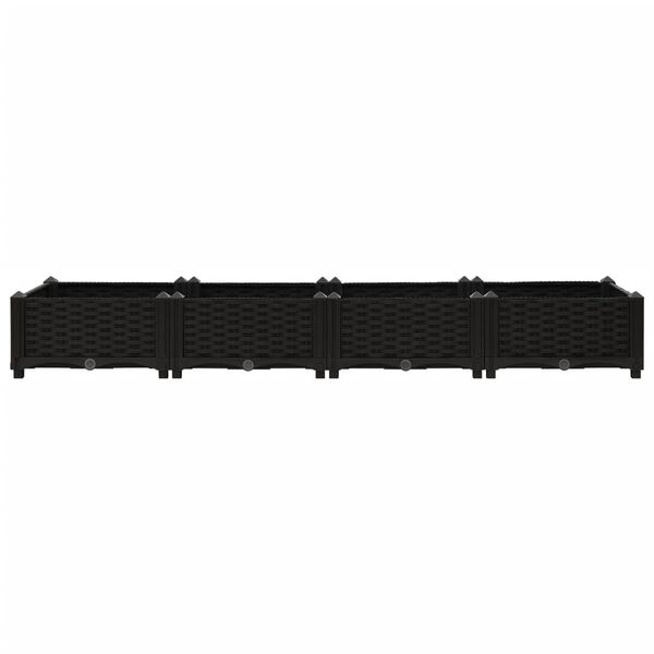 vidaXL Ζαρντινιέρα 160 x 40 x 23 εκ. από Πολυπροπυλένιο