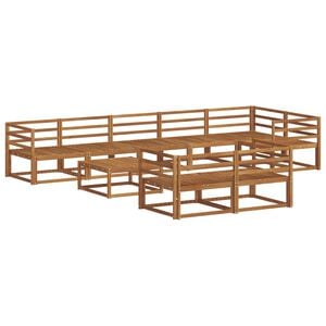 vidaXL &Sigma;&epsilon;&iota;&rho;ά &Kappa;&alpha;&nu;&alpha;&pi;έ &Epsilon;&xi;&omega;&tau;&epsilon;&rho;&iota;&kappa;&omicron;ύ 9 pcs &Phi;&upsilon;&sigma;&iota;&kappa;ό &Sigma;&tau;&epsilon;&rho;&epsilon;ό &Xi;ύ&lambda;&omicron; &Alpha;&kappa;&alpha;&kappa;ί&alpha;&sigmaf;