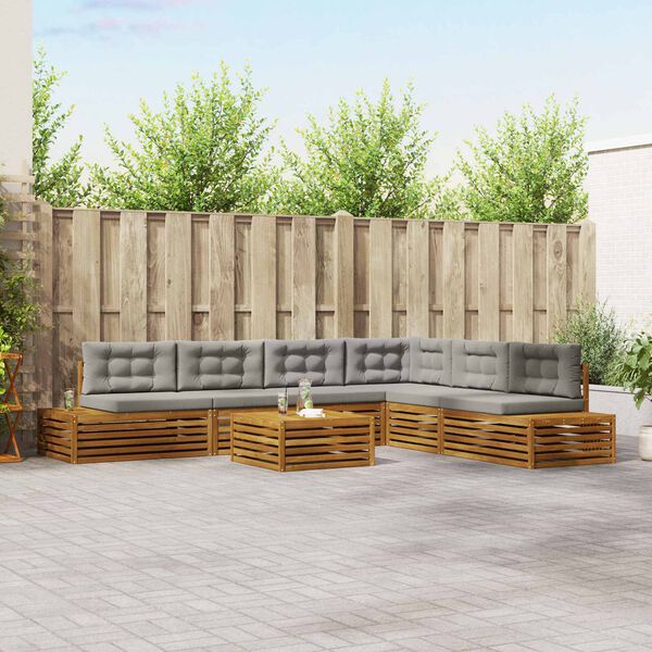 vidaXL &Sigma;&epsilon;&iota;&rho;ά &Kappa;&alpha;&nu;&alpha;&pi;έ &Epsilon;&xi;&omega;&tau;&epsilon;&rho;&iota;&kappa;&omicron;ύ 7 &Tau;&epsilon;&mu;ά&chi;&iota;&omicron; &Phi;&upsilon;&sigma;&iota;&kappa;ό &kappa;&alpha;&iota; &Alpha;&nu;&omicron;&iota;&chi;&tau;ό &Gamma;&kappa;&rho;&iota;