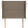 vidaXL &Kappa;&epsilon;&phi;&alpha;&lambda;ά&rho;&iota; &mu;&epsilon; &Pi;&tau;&epsilon;&rho;ύ&gamma;&iota;&alpha; Taupe 103x23x118/128 &epsilon;&kappa;. &Upsilon;&phi;&alpha;&sigma;&mu;ά&tau;&iota;&nu;&omicron;