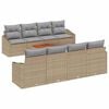 vidaXL &Sigma;&epsilon;&tau; &Kappa;&alpha;&nu;&alpha;&pi;έ &Kappa;ή&pi;&omicron;&upsilon; &mu;&epsilon; &mu;&alpha;&xi;&iota;&lambda;ά&rho;&iota; 9 pcs &Mu;&pi;&epsilon;&zeta; &sigma;&upsilon;&nu;&theta;&epsilon;&tau;&iota;&kappa;ό &rho;&alpha;&tau;ά&nu;