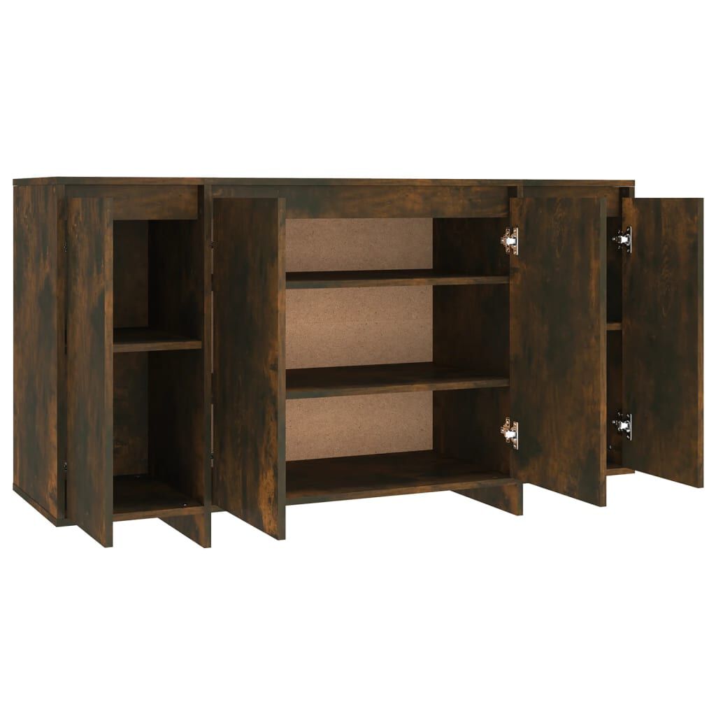 vidaXL Ντουλάπι Καπνιστή Δρυς 135x41x75 εκ. Επεξεργασμένο Ξύλο