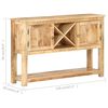 vidaXL Κονσόλα 120 x 30 x 76 εκ. από Μασίφ Ξύλο Μάνγκο