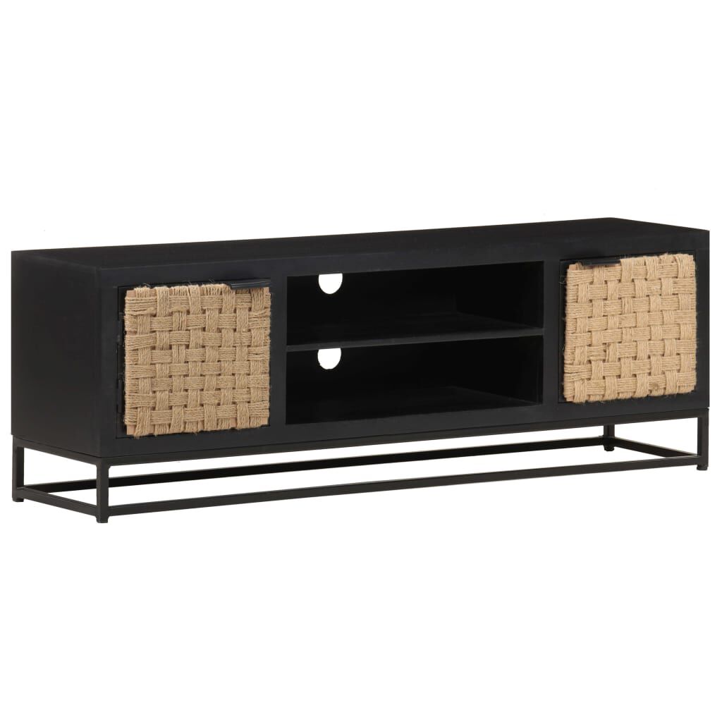 vidaXL Έπιπλο Τηλεόρασης 120 x 30 x 40 εκ. από Μασίφ Ξύλο Μάνγκο