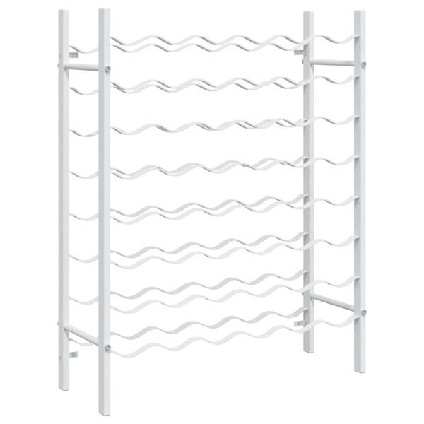 vidaXL &Rho;&alpha;&phi;&iota;έ&rho;&alpha; &Kappa;&rho;&alpha;&sigma;&iota;ώ&nu; &gamma;&iota;&alpha; 48 &Phi;&iota;ά&lambda;&epsilon;&sigmaf; &Lambda;&epsilon;&upsilon;&kappa;ή &Mu;&epsilon;&tau;&alpha;&lambda;&lambda;&iota;&kappa;ή