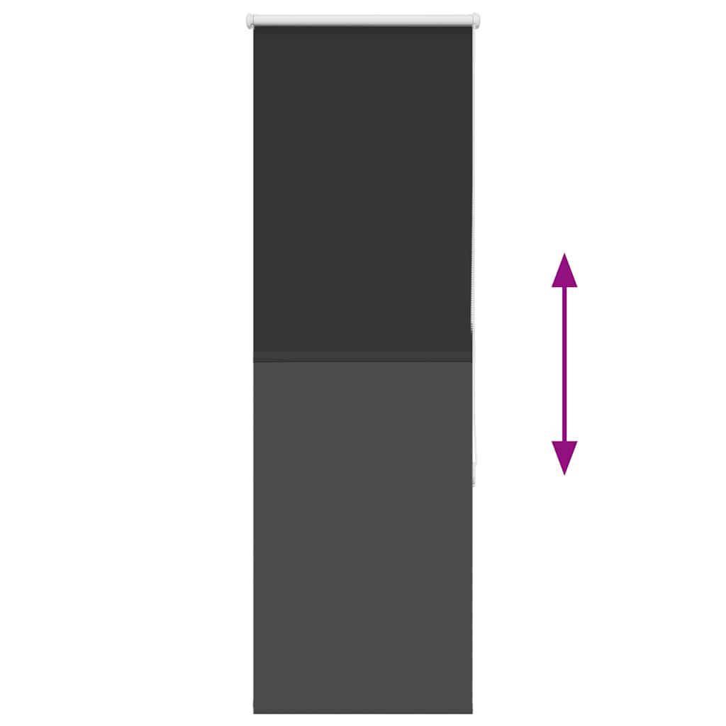 vidaXL Ρολέρ Μπλακάουτ Μαύρο 60x150 cm Πλάτος υφάσματος 55,7 cm