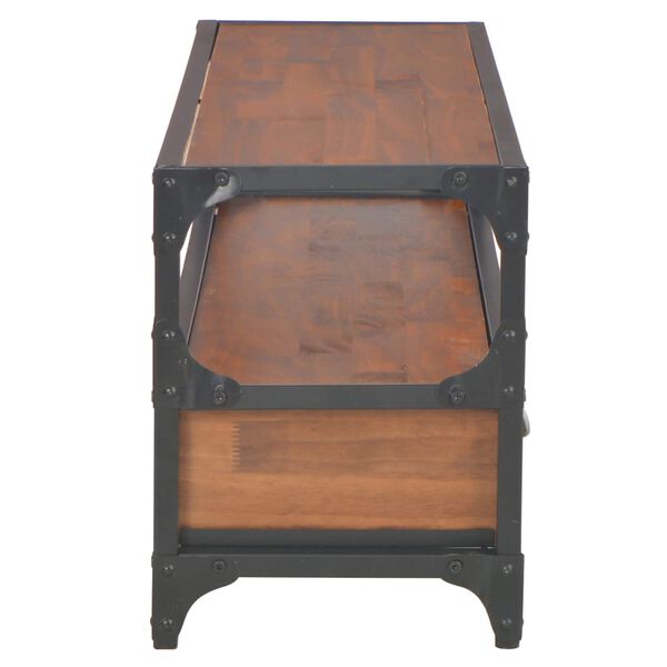 vidaXL Έ&pi;&iota;&pi;&lambda;&omicron; &Tau;&eta;&lambda;&epsilon;ό&rho;&alpha;&sigma;&eta;&sigmaf; &mu;&epsilon; 2 &Sigma;&upsilon;&rho;&tau;ά&rho;&iota;&alpha; 120x30x40 &epsilon;&kappa;. &Mu;&alpha;&sigma;ί&phi; &Xi;ύ&lambda;&omicron; &Pi;&epsilon;ύ&kappa;&omicron;&upsilon;