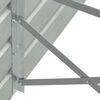 vidaXL Ζαρντινιέρα Υπερυψωμένη Πράσινη 320x40x45 εκ. Γαλβαν. Χάλυβας