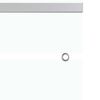 vidaXL Συρόμενη Πόρτα Ασημί 90x205εκ. Γυαλί ESG/Αλουμίνιο Μαλακά Στοπ