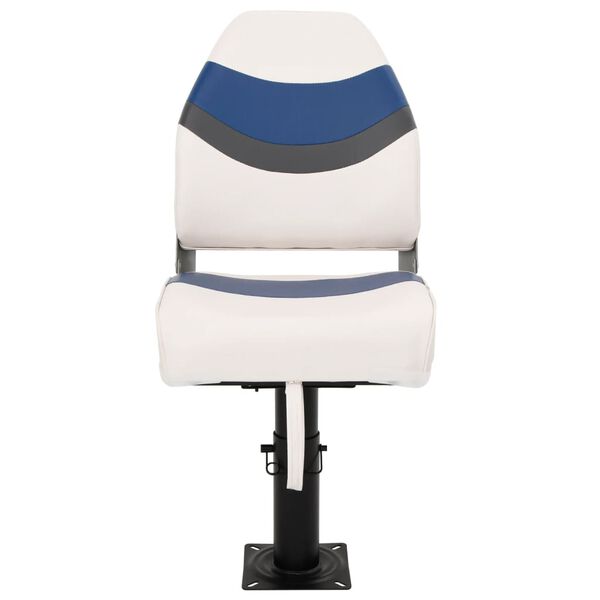 vidaXL Κάθισμα Σκάφους Σετ 2 τεμ. με Ψηλή Πλάτη Αναδιπλούμενο