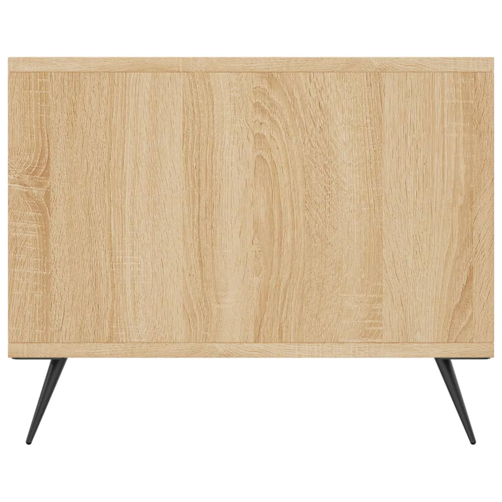 vidaXL Τραπεζάκι Σαλονιού Sonoma Δρυς 90x50x40 εκ. Επεξεργασμένο Ξύλο