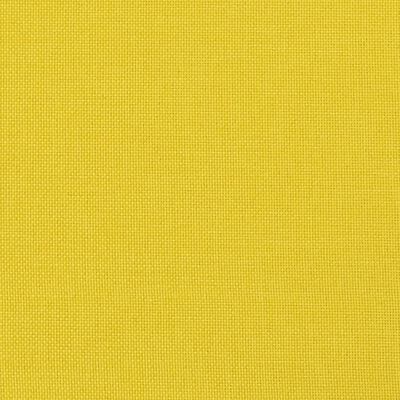 vidaXL Πολυθρόνα Ανοιχτό Κίτρινο 52 x 75 x 76 εκ. Υφασμάτινη