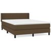 vidaXL &Kappa;&rho;&epsilon;&beta;ά&tau;&iota; Boxspring &mu;&epsilon; &Sigma;&tau;&rho;ώ&mu;&alpha; &Sigma;&kappa;&omicron;ύ&rho;&omicron; &Kappa;&alpha;&phi;έ 140x190 &epsilon;&kappa;. &Upsilon;&phi;&alpha;&sigma;&mu;ά&tau;&iota;&nu;&omicron;