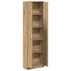 vidaXL Ντουλάπι artisan δρυς 55 x 25 x 189 εκ. Επεξεργασμένο ξύλο