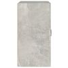 vidaXL Ντουλάπι Τοίχου Γκρι Σκυρ. 60x31x60 εκ. Επεξεργασμένο Ξύλο