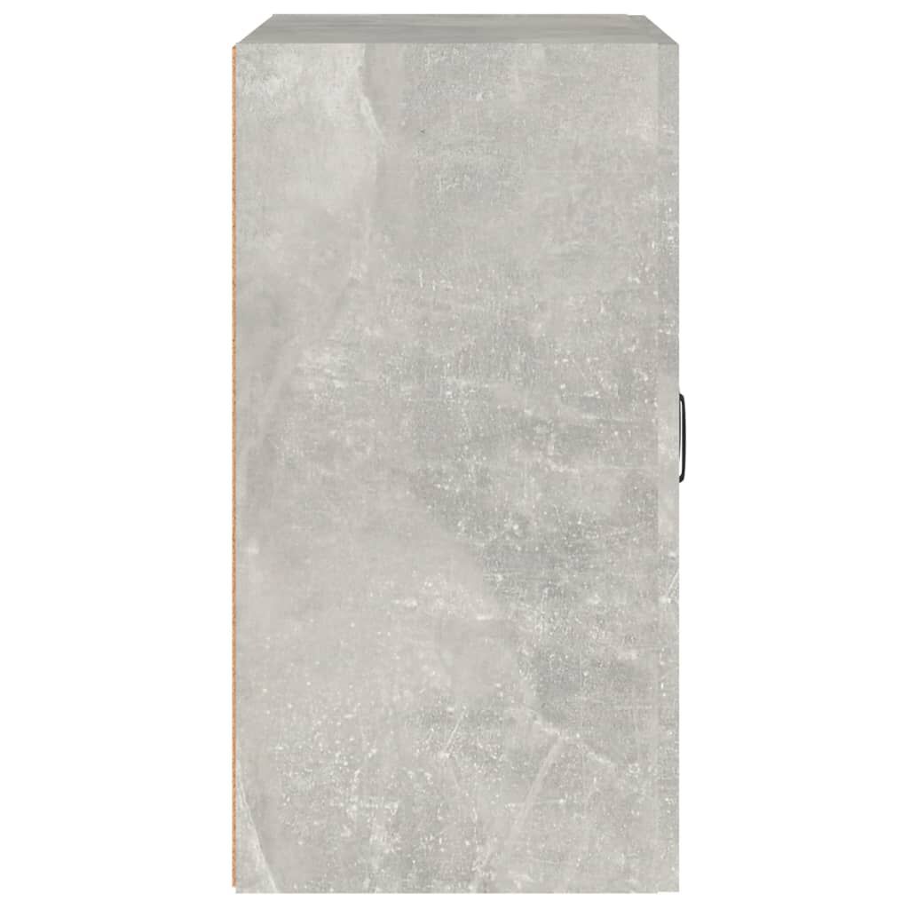 vidaXL Ντουλάπι Τοίχου Γκρι Σκυρ. 60x31x60 εκ. Επεξεργασμένο Ξύλο
