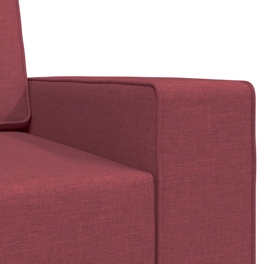 vidaXL Καναπέ-Κρεβάτι Μπορντό 245 x 78 x 77 εκ. ύφασμα
