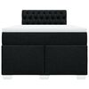 vidaXL &Kappa;&rho;&epsilon;&beta;ά&tau;&iota; Boxspring &mu;&epsilon; &Sigma;&tau;&rho;ώ&mu;&alpha; &Mu;&alpha;ύ&rho;&omicron; 120x190 &epsilon;&kappa;. &Upsilon;&phi;&alpha;&sigma;&mu;ά&tau;&iota;&nu;&omicron;