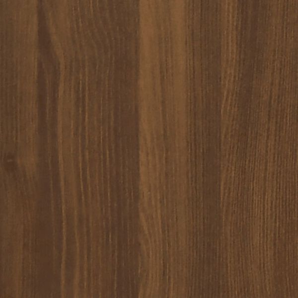 vidaXL Βιβλιοθήκη με 4 Ράφια Καφέ Δρυς 80x24x142 εκ. Επεξεργ. Ξύλο