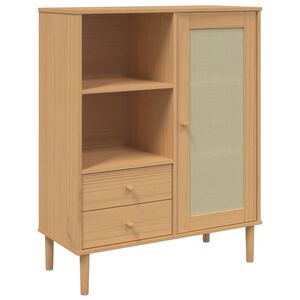 vidaXL &Nu;&tau;&omicron;&upsilon;&lambda;ά&pi;&iota; &Psi;&eta;&lambda;ό SENJA &Kappa;&alpha;&phi;έ/&Rho;&alpha;&tau;ά&nu; 90x40x112 &epsilon;&kappa;. &Mu;&alpha;&sigma;ί&phi; &Xi;ύ&lambda;&omicron; &Pi;&epsilon;ύ&kappa;&omicron;&upsilon;