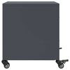 vidaXL Κομοδίνο Ανθρακί 36 x 39 x 43,5 εκ. από Χάλυβα