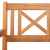 vidaXL Καρέκλα Κήπου 4 pcs Καφέ 56 x 56 x 90 εκ. Μασίφ ξύλο ακακίας