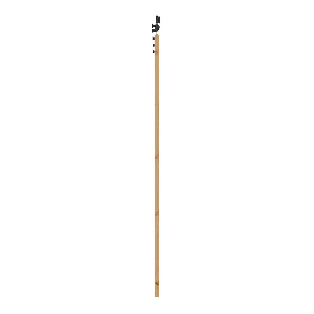 vidaXL Συρόμενη Πόρτα ORKDAL Καφέ 86 x 211 cm Ξύλο και μέταλλο