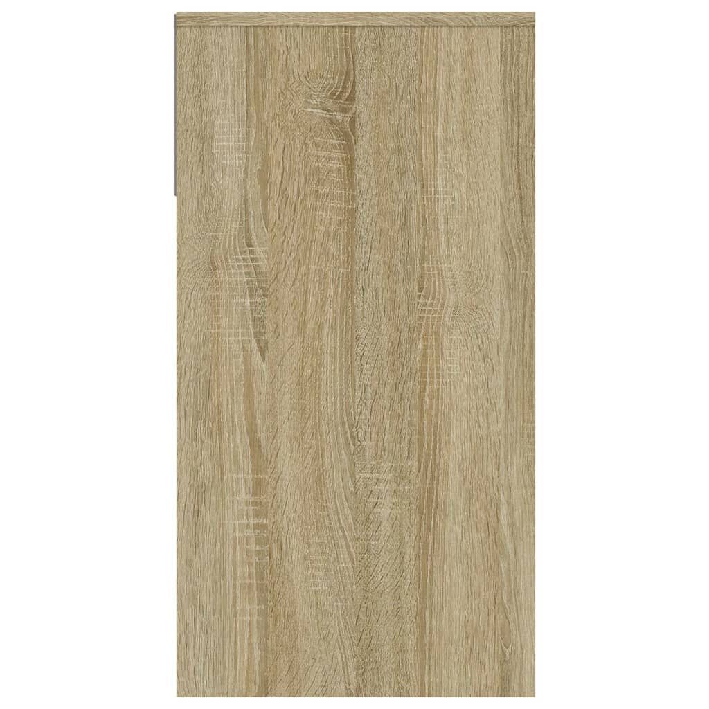 vidaXL Τραπέζι Κονσόλα Sonoma Δρυς 100x39x75 εκ. Επεξεργασμένο Ξύλο