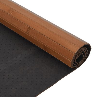 vidaXL Χαλί Ορθογώνιο Καφέ 60 x 500 εκ. Μπαμπού