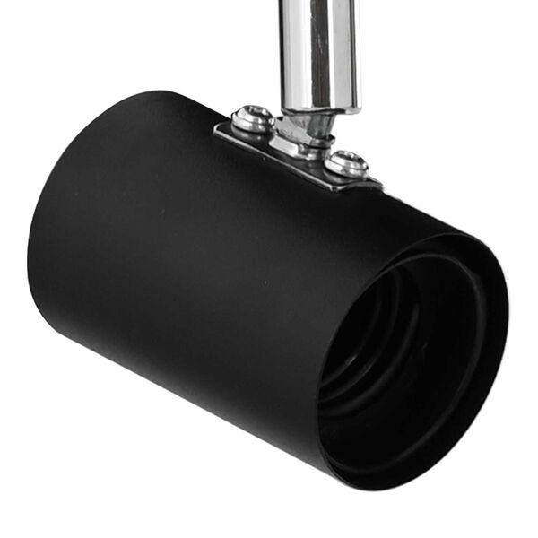 vidaXL Σποτ οροφής Μαύρο 26 x 6.5 x 11.5 εκ Ατσάλι