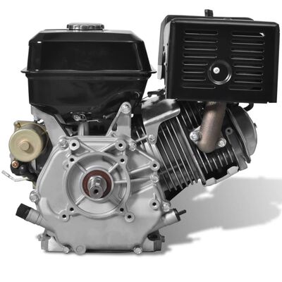 vidaXL Βενζινοκινητήρας με Ηλεκτρική Εκκίνηση 15 HP 11 kW Μαύρος
